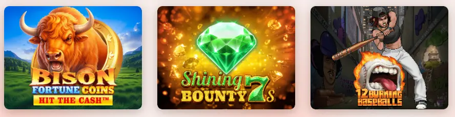 Types de bonus disponibles sur WILDSULTAN
